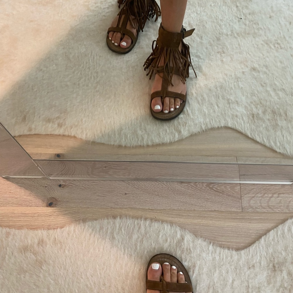Saint Laurent Moccasin Sandals - 38 - Picture 6 of 11